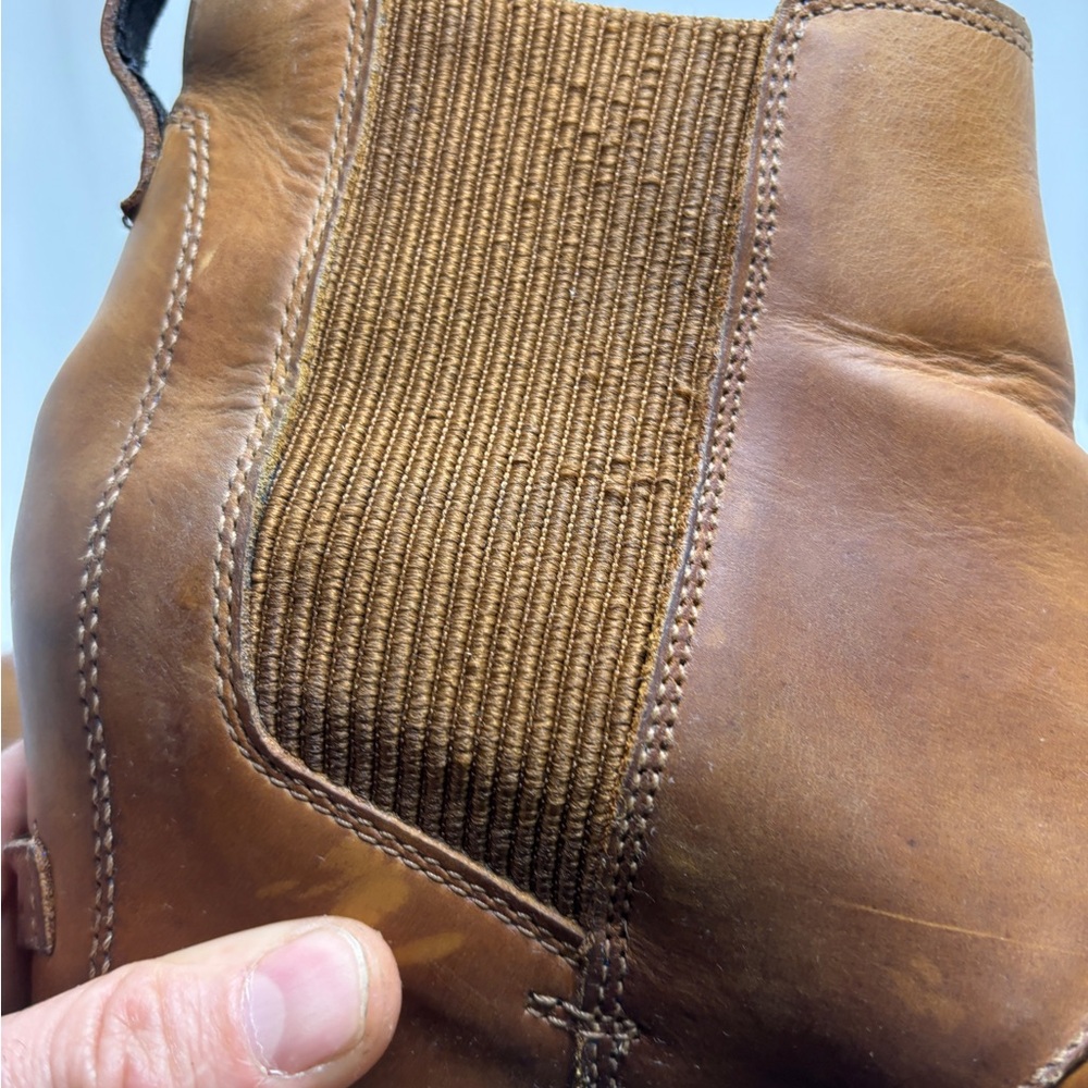 Sorel NL3022 Leather Chelsea Boots Brown Waterproof Lug Sole Women’s 10.5 - Picture 15 of 15